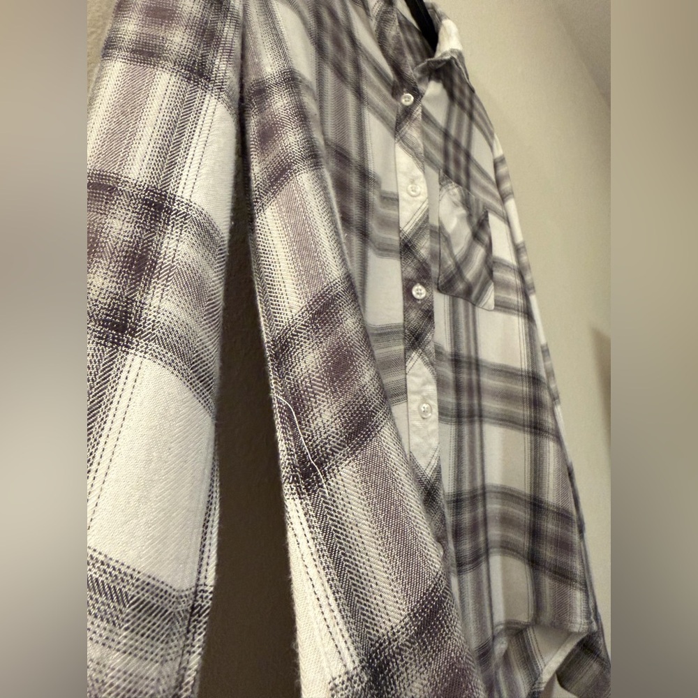 Rails Hunter Button Up Plaid Long Sleeve Shirt - Picture 11 of 12